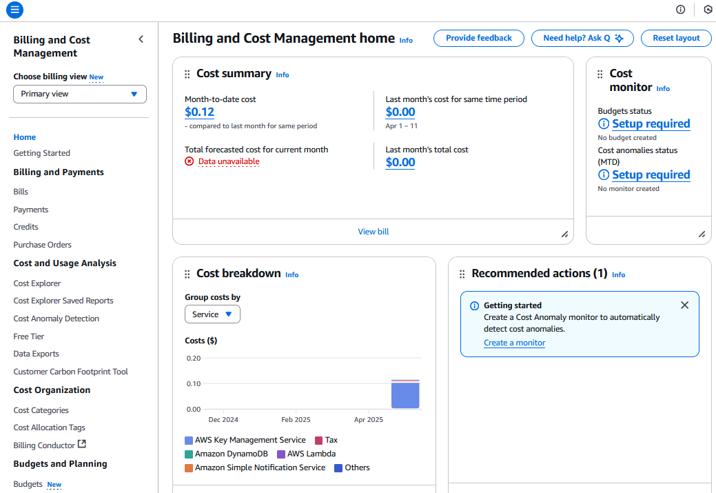 Support user now able to view Cost Explorer pages